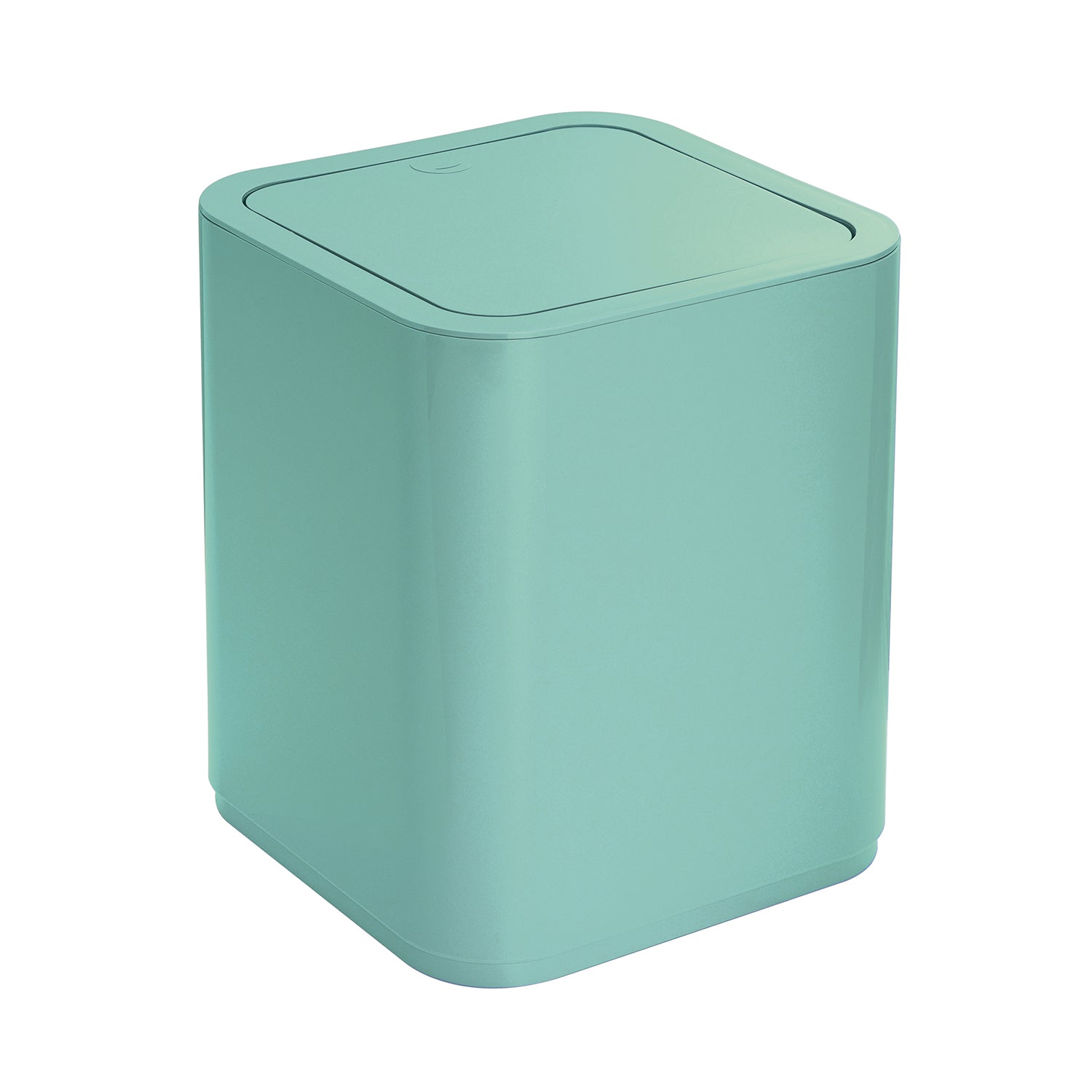 Portarifiuti 8 lt da appoggio Gedy serie Seventy - Acquamarina