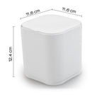 Cestino da tavolo 1.2 lt da appoggio Gedy serie Seventy - Bianco