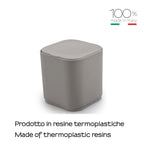 Cestino da tavolo 1.2 lt da appoggio Gedy serie Seventy - Beige