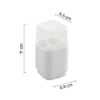 Porta testine per spazzolino elettrico da appoggio Gedy serie Seventy - Bianco