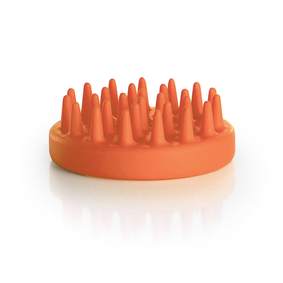 Set 5 pezzi griglia antiscivolo in silicone per portasapone serie Baketo di Lineabeta - Arancione