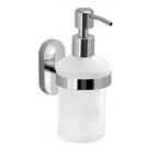 Dosasapone in Acciaio Inox con erogatore in acciaio cromato Gedy serie Febo - Cromato