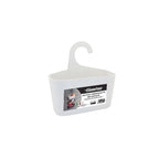 Cestino portaoggetti da doccia con gancio in duroplast 26x9x26