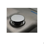 Asciugamani cromo satinato ad aria calda manuale modello Pechino