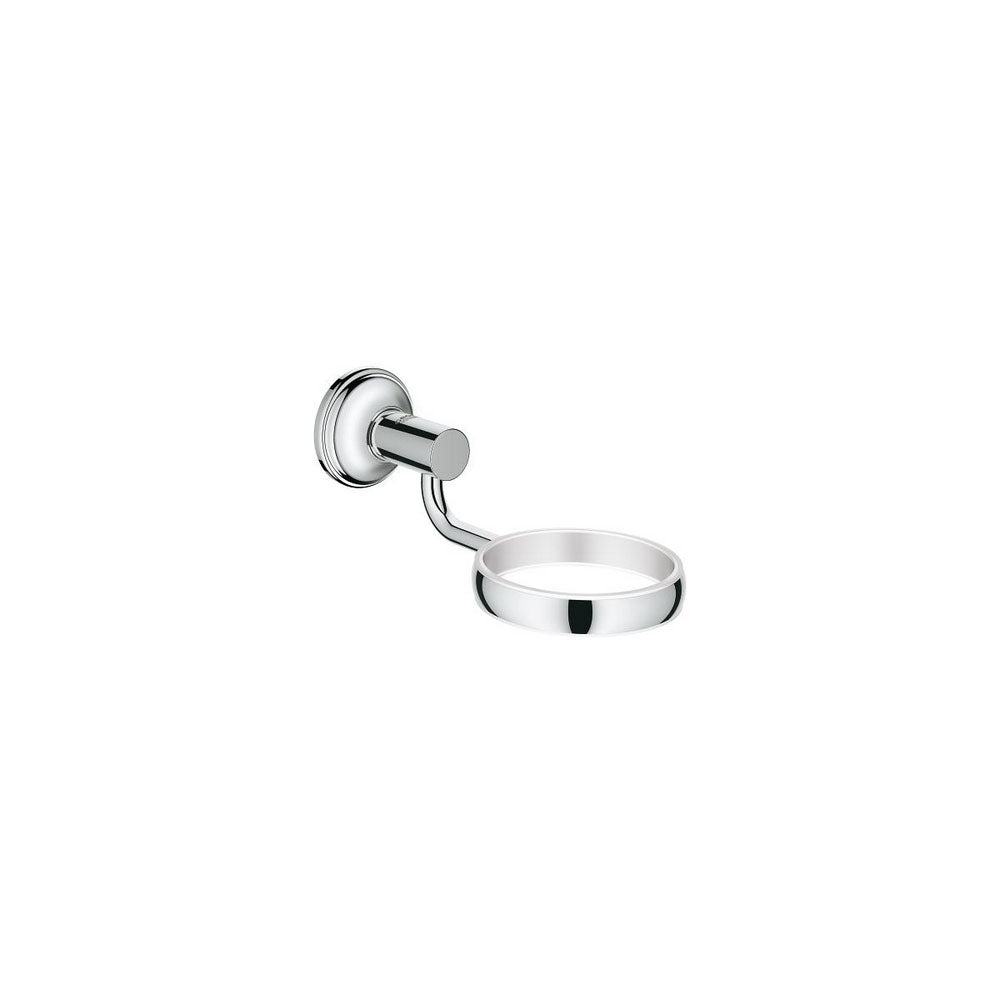 Supporto in metallo cromo per bicchiere Grohe Essentials Authentic