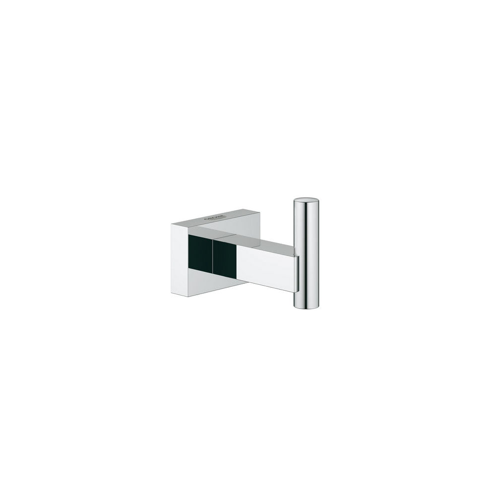 Comodo gancio in metallo cromo Grohe Essentials Cube fissaggio nascosto