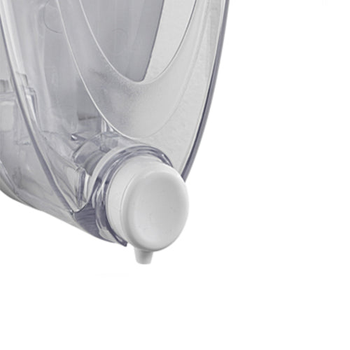 Distributore sapone a parete Gedy modello Torpedo da 600 ml - Bianco