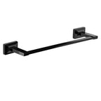 Porta asciugamani sospeso a barra in ottone 'Gran Torino' by Gedy - Nero lucido 35