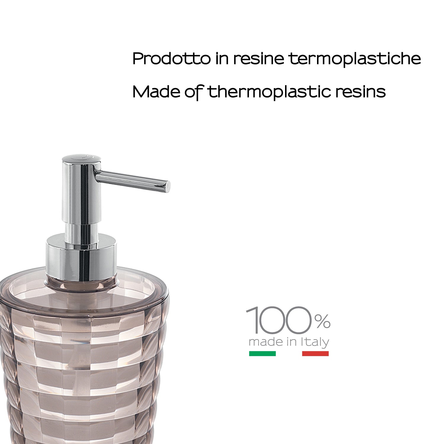 Dosasapone da appoggio Gedy serie Glady - Moka