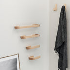 Portasalviette 40 cm in bambÃ¹ Gedy serie Himalaya - Naturale