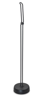 Piantana con portarotolo di riserva modello MinÃ¹ di Gedy - Nero Matt