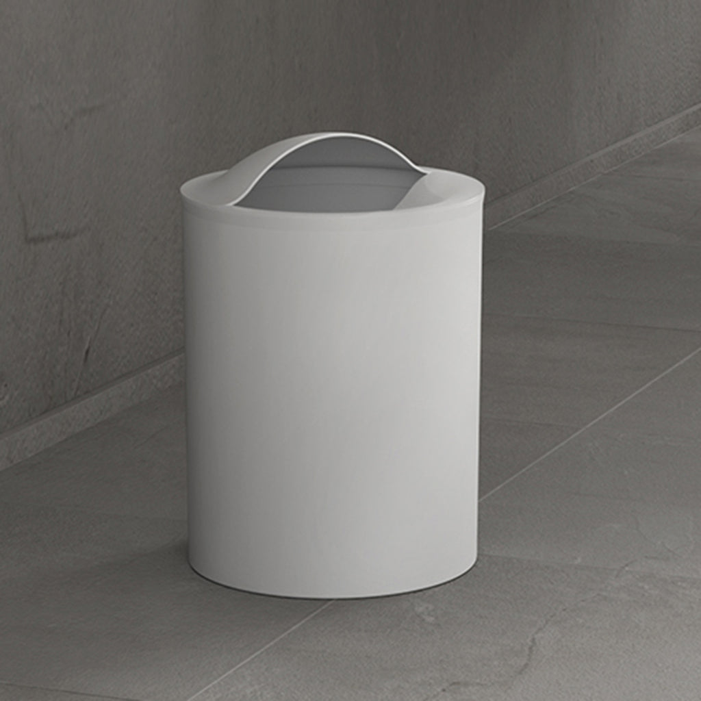 Cestino bagno da appoggio modello Eye di Gedy - Bianco