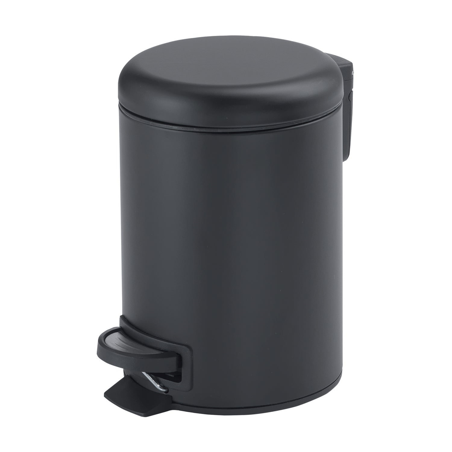 Portarifiuti 5 lt in Acciaio Inox modello Potty di Gedy - Nero Matt