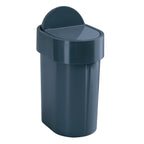 Portarifiuti da appoggio di Gedy serie Junior - Blu petrolio