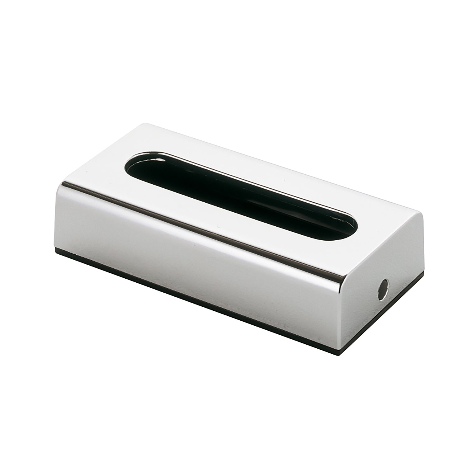 Porta fazzoletti in resine termoplastiche di Gedy - Cromato