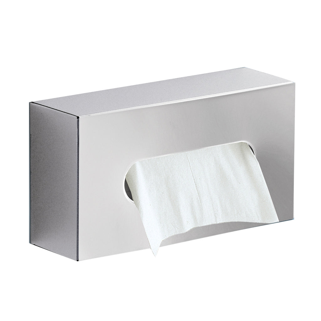 Porta fazzoletti rettangolare in Acciaio Inox AISI 304 di Gedy - Spazzolato