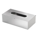 Porta fazzoletti rettangolare in Acciaio Inox AISI 304 di Gedy - Spazzolato