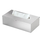 Porta fazzoletti rettangolare in Acciaio Inox AISI 304 di Gedy - Spazzolato