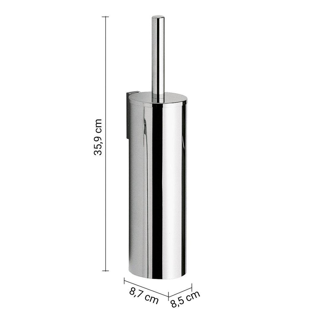 Scopino da terra e da muro in ottone modello Perseo di Gedy - Cromato