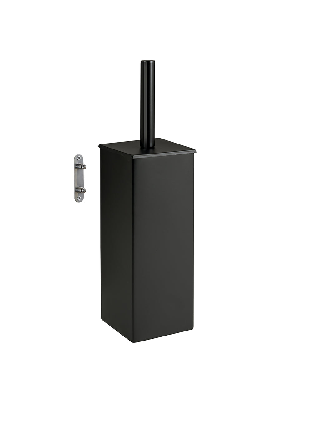 Scopino da muro in Acciaio Inox modello Teseo di Gedy - Nero Matt