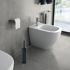 Scopino da appoggio modello Flip di Gedy in Acciaio Inox - Nero Matt