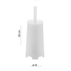 Scopino da appoggio di Gedy modello Oscar - Bianco Opalino