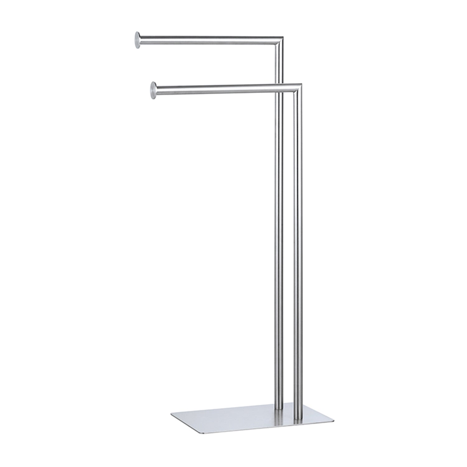 Piantana portasciugamani BathCore modello Liris - Acciaio Satinato