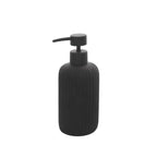 Dispenser sapone in ceramica soft touch BathCore serie Prisma - Nero