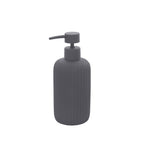 Dispenser sapone in ceramica soft touch BathCore serie Prisma - Grigio