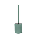 Portascopino in ceramica soft touch BathCore serie Prisma - Verde