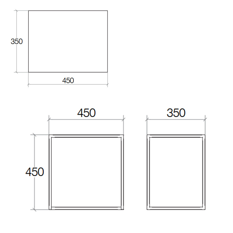 Sgabello collezione Scagni Lineabeta con struttura in acciaio verniciato nero e seduta in laminato rovere naturale