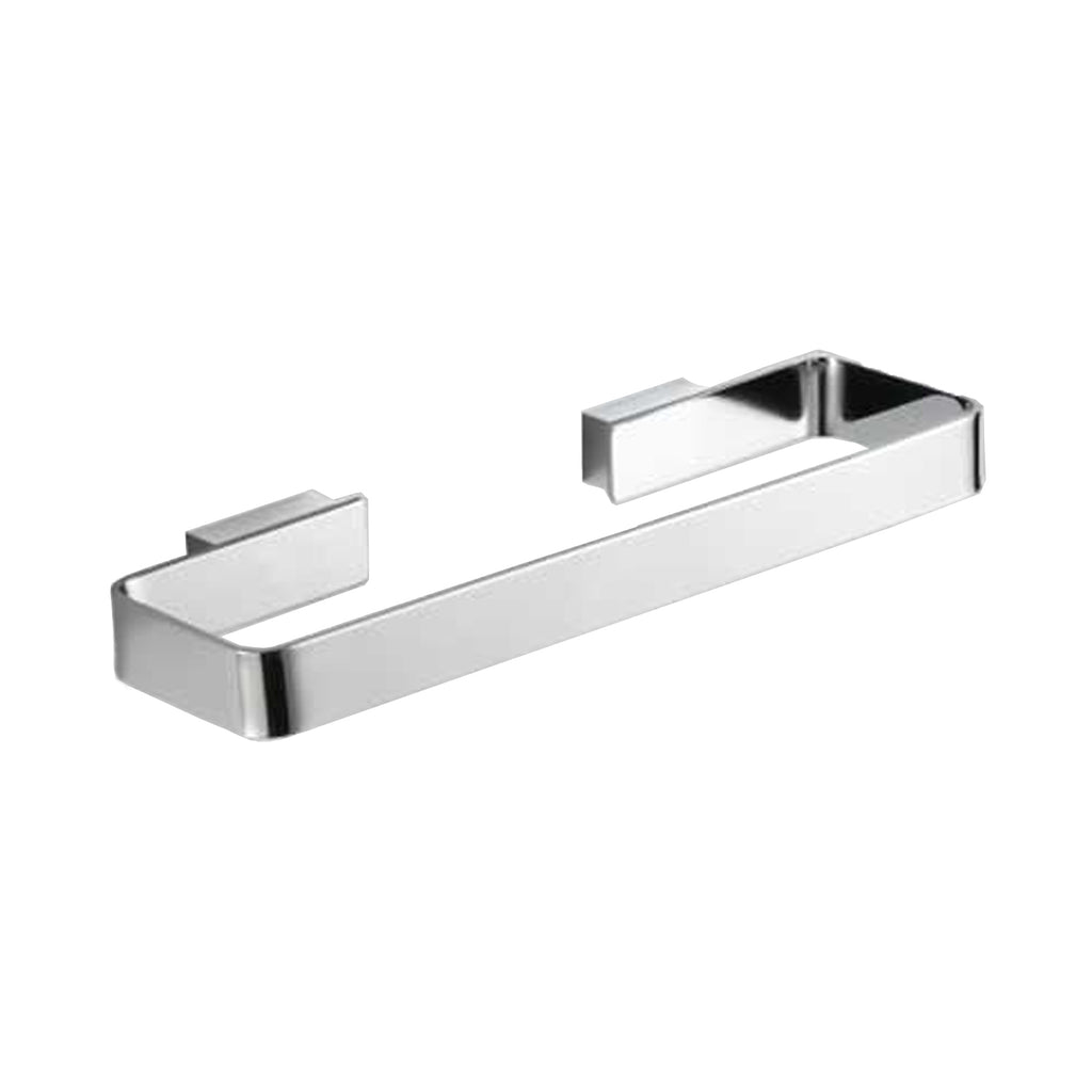 Portasalviette 60 cm a muro serie Aurora con finitura Cromo