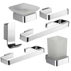 Kit completo con installazione a muro serie Aurora - Finitura Cromo