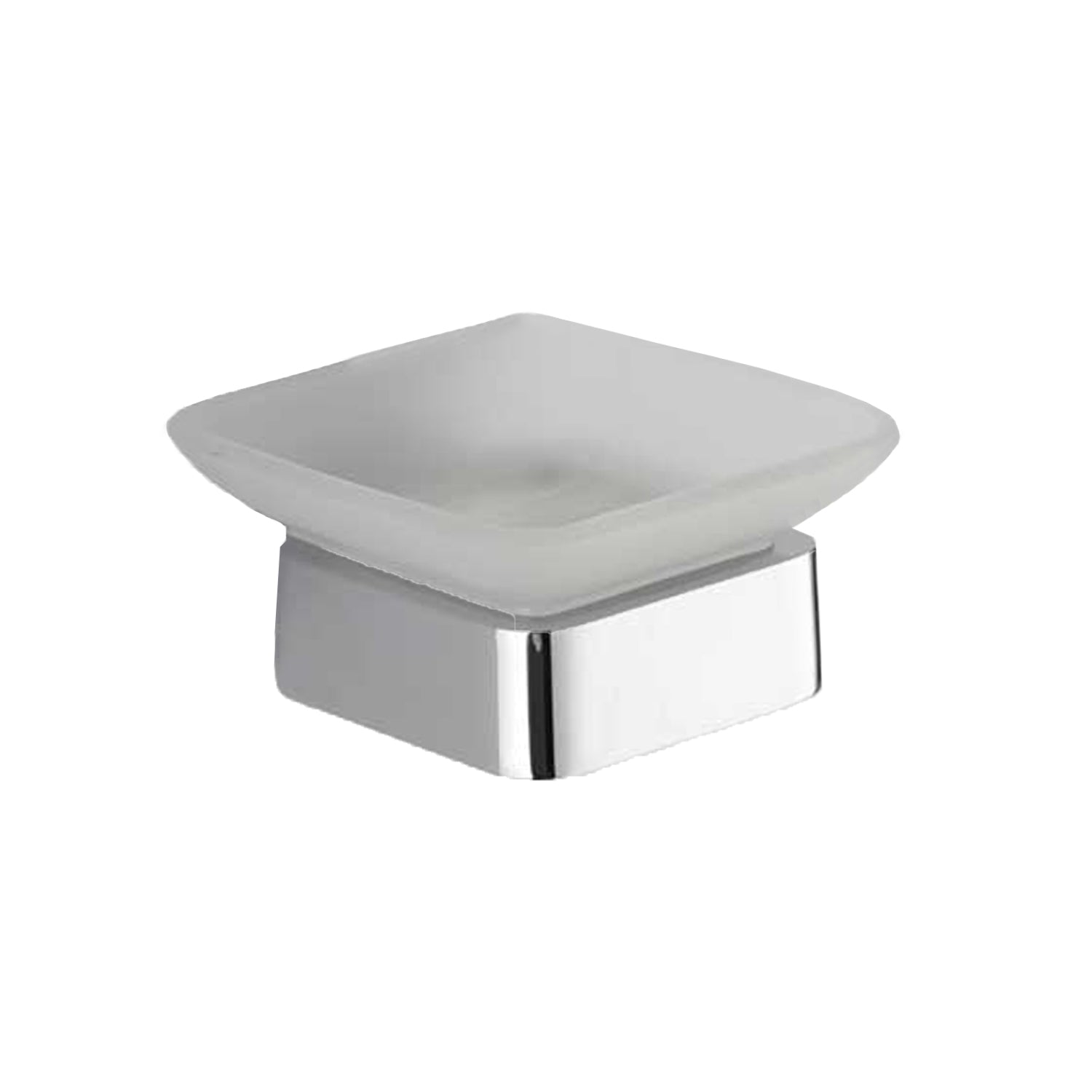 Kit completo con installazione a muro serie Aurora - Finitura Cromo