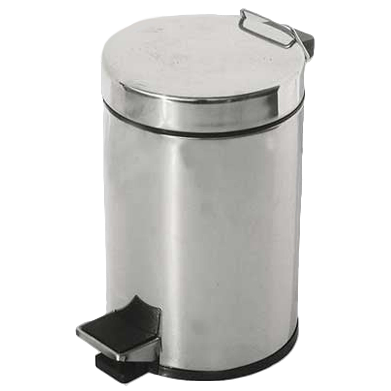 Pattumiera portarifiuti modello Laika in Acciaio Inox da 12 lt - Cromato