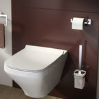 Portarotolo Gedy serie Elba in ottone e alluminio - Cromato