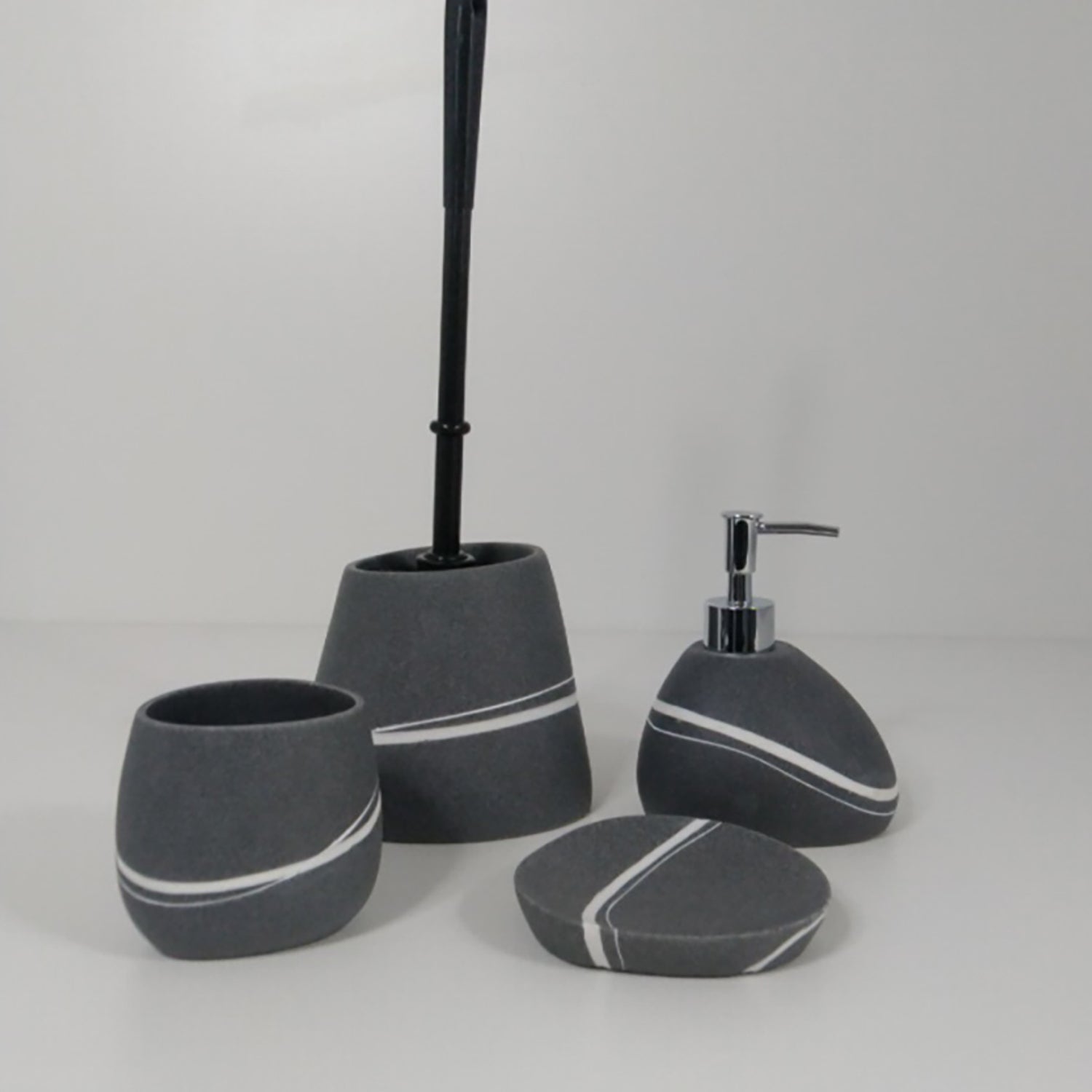 Scopino da appoggio Gedy serie Yvonne - Grigio