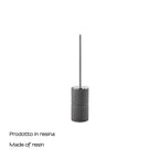 Scopino in resina Gedy serie Petra - Grigio