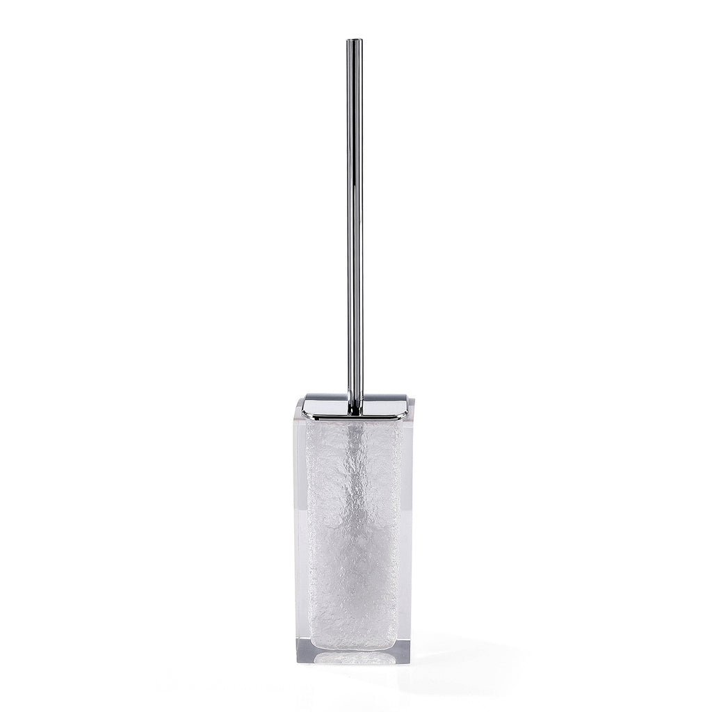 Scopino da appoggio con ciuffo in setole Gedy serie Antares - Bianco