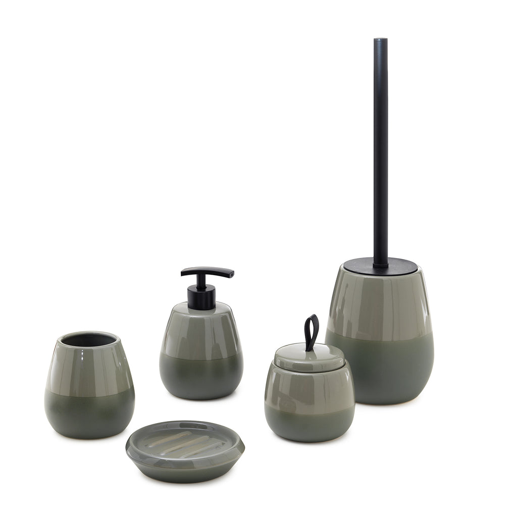 Scopino da appoggio Gedy serie Wilma - Verde Salvia