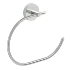 Portasalviette ad anello a muro in Acciaio Inox Eros di Gedy - Cromato