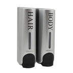 Dispenser di sapone liquido a parete double silos 0