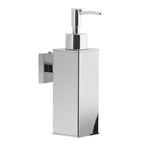 Dosasapone squadrato modello Seal di Gedy in Acciaio Inox AISI 304 - Cromato