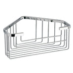 Portaoggetti doccia angolare modello Augustus di Gedy - Cromato