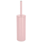 Scopino Wc con supporto in acciaio modello Akira - Rosa opaco