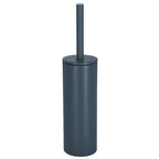 Scopino Wc con supporto in acciaio modello Akira - Petrolio opaco