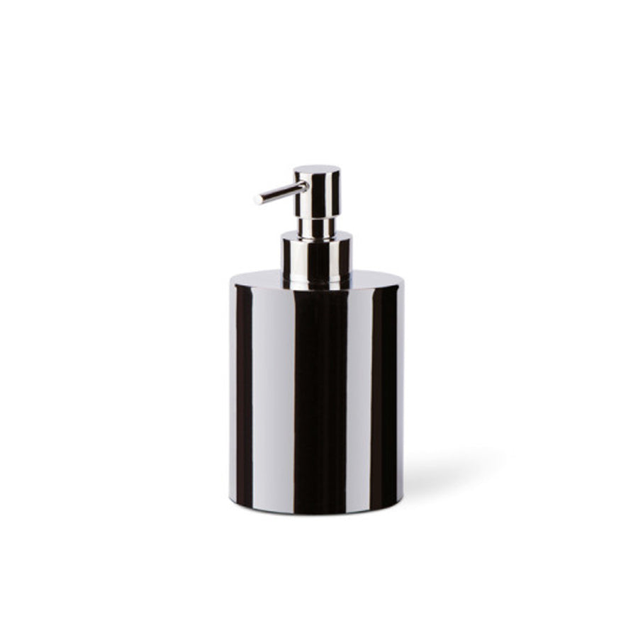 Dosasapone da 250 ml in acciaio inox lucido con pompetta di erogazione Lineabeta Saon