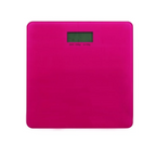Bilancia pesapersone 29x29cm in vetro fucsia collezione DIANA