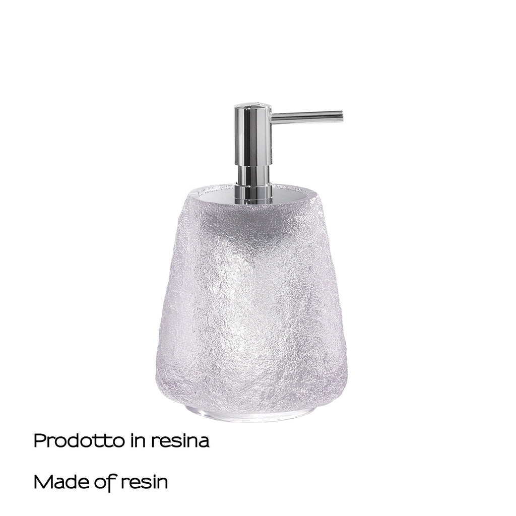 Dosasapone in resina Gedy serie Irina - Bianco