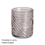 Portaspazzolini in vetro Gedy serie Corinne - Trasparente